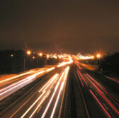 highway at night