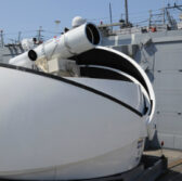 The Navyâ€™s â€œLaser Weapon Systemâ€ (LaWS) prototype aboard USS Cole