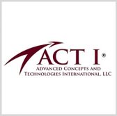 ACT I Secures F-35 Program Office Logistics Support Subcontract; Michael Niggel Comments - top government contractors - best government contracting event