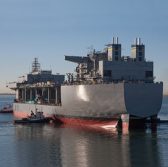 Navy, General Dynamics Launch Hershel 'Woody' Williams ESB Ship - top government contractors - best government contracting event
