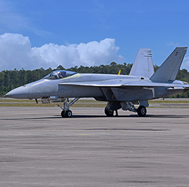 Navy Flight Demo Squadron Receives First Boeing Super Hornet Aircraft - top government contractors - best government contracting event