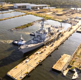 HII Reopens Pier Facility on Pascagoula River East Bank - top government contractors - best government contracting event
