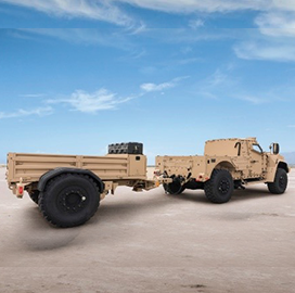 Army Orders JLTV Trailers From Oshkosh Defense - top government contractors - best government contracting event