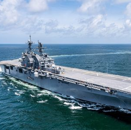 HII Completes Delivery of LHA 7 Amphibious Assault Ship to Navy - top government contractors - best government contracting event