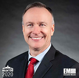 Chris Brady, President of General Dynamics Mission Systems, Named to 2020 Wash100 for Driving Innovation in Enterprise Data, Military and Defense Technology - top government contractors - best government contracting event