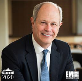 Kevin Phillips, ManTech President & CEO, Named to 2020 Wash100 for Leading Company Growth, Improving Federal Policy and Innovation - top government contractors - best government contracting event