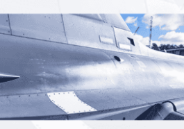 3D-printed Gripen part