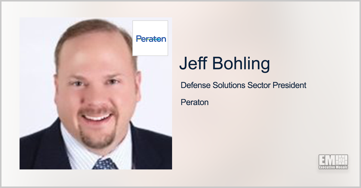 Peraton to Fulfill Perspecta’s Potential $500M DCSA Contract for Background Investigation Services; Jeff Bohling Quoted