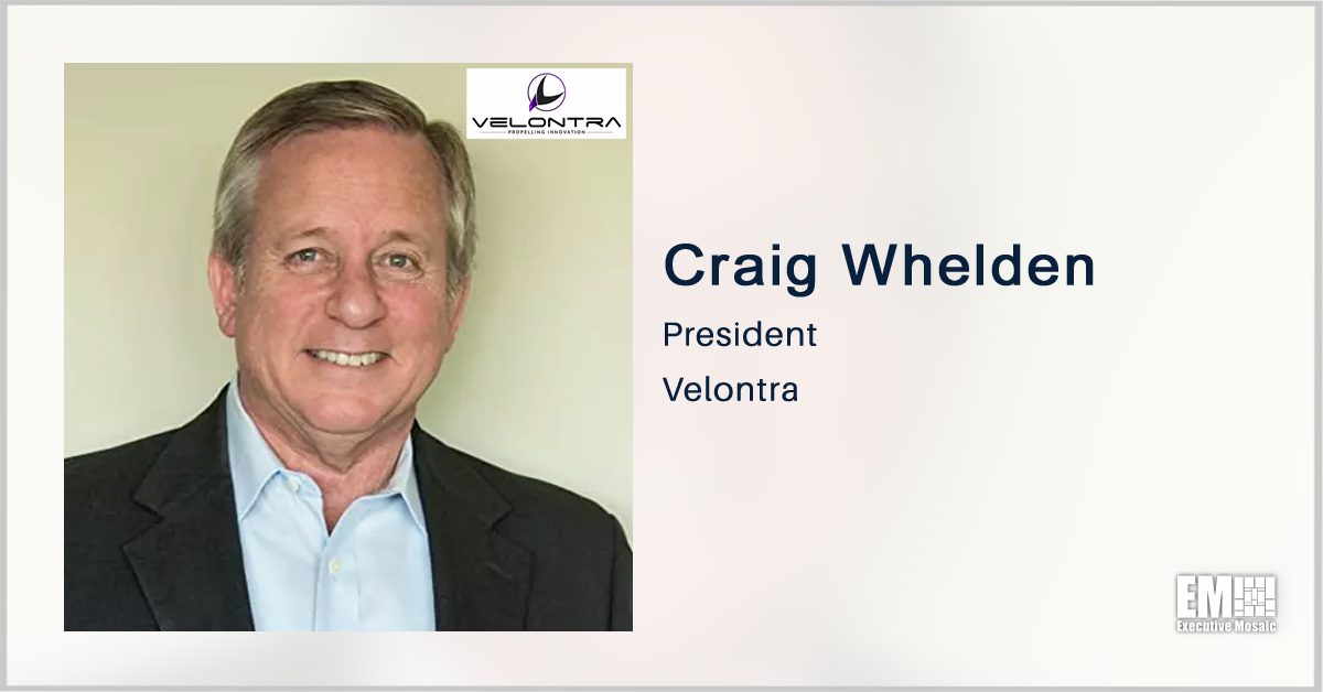 Army Vet Craig Whelden Named President of Hypersonic Startup Velontra