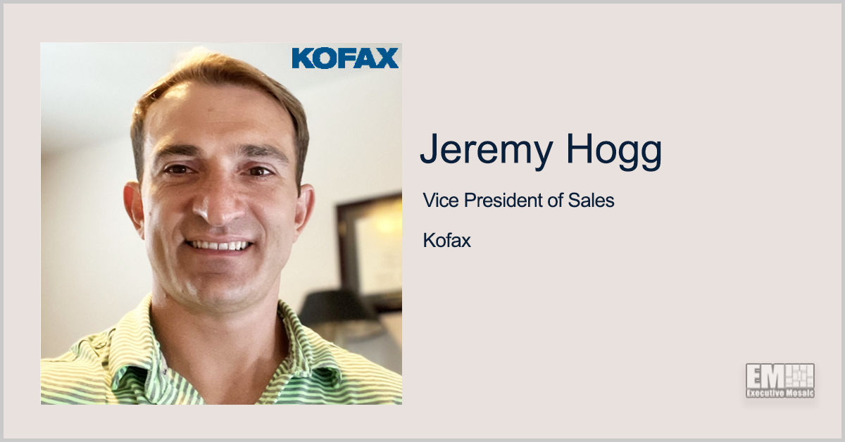 Kofax Software Offerings Now Included in Carahsoft’s Army IT Contract; Jeremy Hogg Quoted