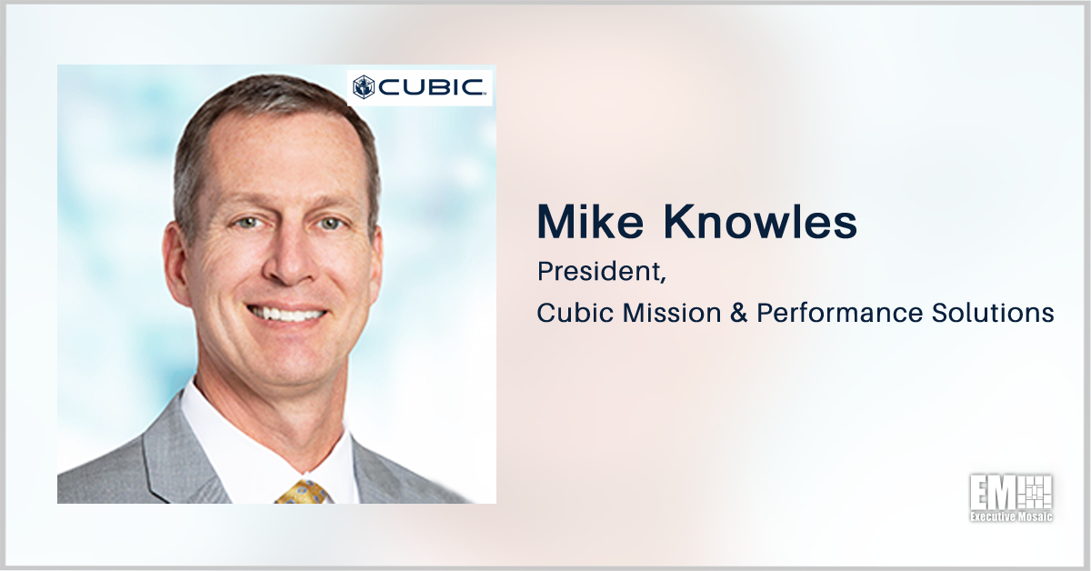 Cubic to Develop Small Form Factor Radio Prototypes for Air Force; Mike Knowles Quoted