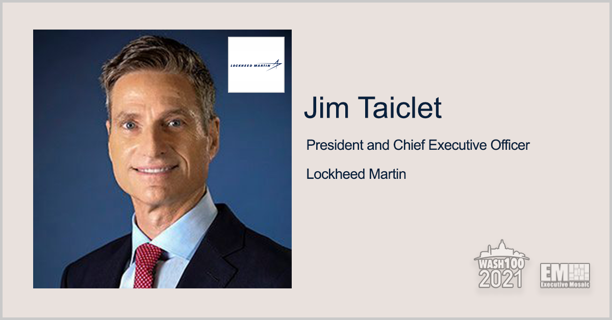 Jim Taiclet on Lockheed’s Pivot Toward ‘Network Effect’ Strategy