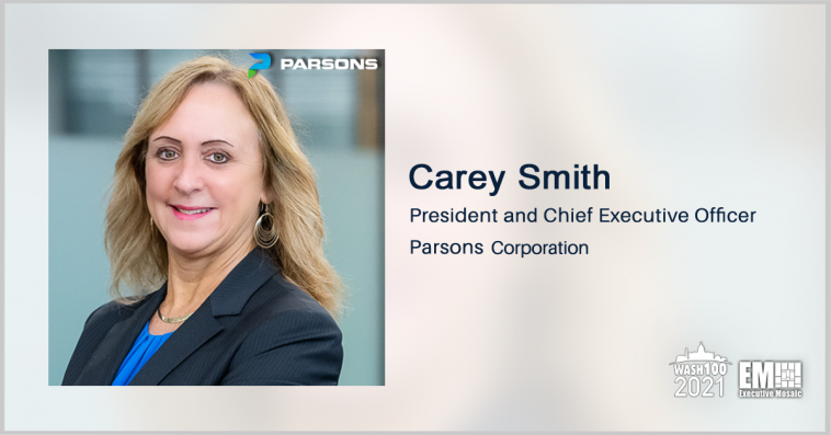 Executive Spotlight: Carey Smith, President and CEO of Parsons - top government contractors - best government contracting event