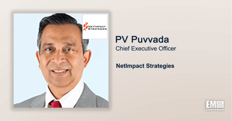 Executive Spotlight: PV Puvvada, CEO of NetImpact Strategies - top government contractors - best government contracting event