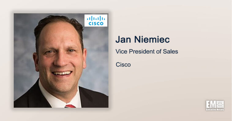 Executive Spotlight: Jan Niemiec, Vice President of Sales at Cisco - top government contractors - best government contracting event