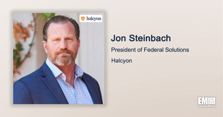 Executive Spotlight: Jon Steinbach, President of Federal Solutions for Halcyon - top government contractors - best government contracting event