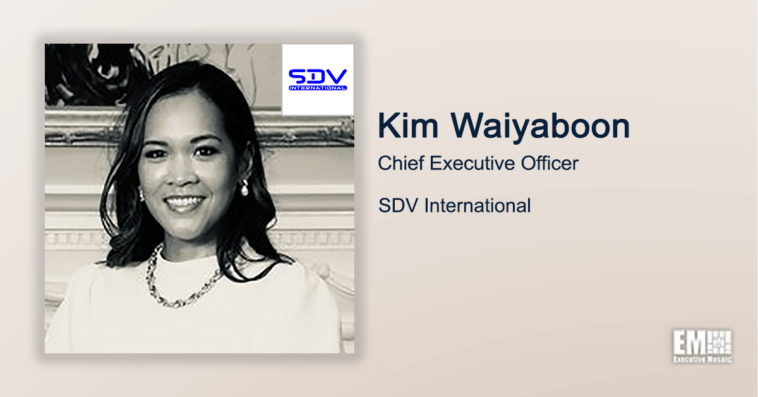 Executive Spotlight: Kim Waiyaboon, CEO of SDV International - top government contractors - best government contracting event