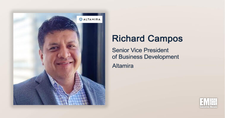 Executive Spotlight: Richard Campos, SVP of Business Development at Altamira - top government contractors - best government contracting event