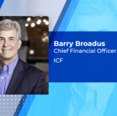 Executive Spotlight: Barry Broadus, Chief Financial Officer of ICF - top government contractors - best government contracting event