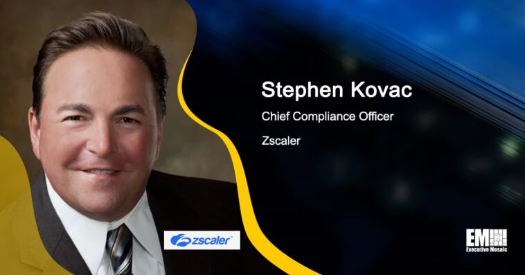 Zscaler Private Access Receives FedRAMP Moderate Authorization; Stephen Kovac Quoted - top government contractors - best government contracting event