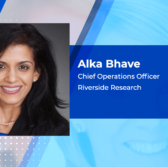 Alka Bhave of Riverside Research Reveals Top Challenge of Fielding Warfighter Capabilities - top government contractors - best government contracting event