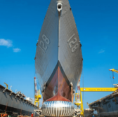 HII Marks Christening of Navy's Future USS Ted Stevens Destroyer - top government contractors - best government contracting event