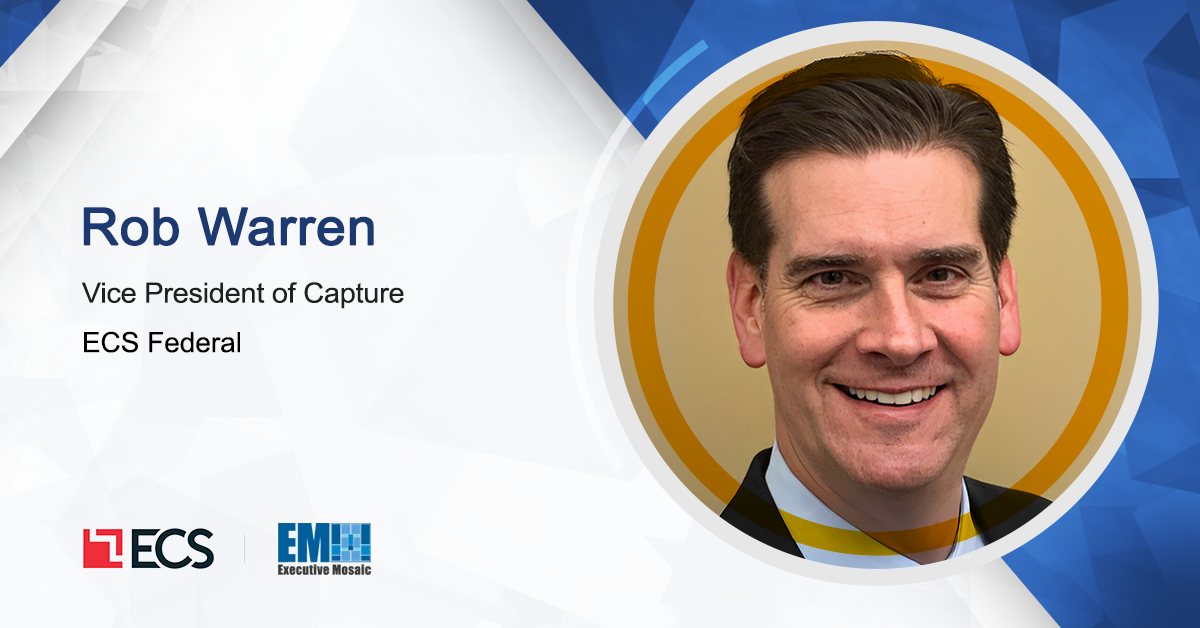 CACI Veteran Rob Warren Joins ECS as Capture VP - Vimarsana News