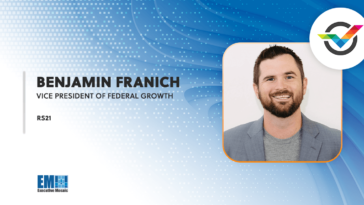 Benjamin Franich Named Federal Growth VP at Data Science Company RS21