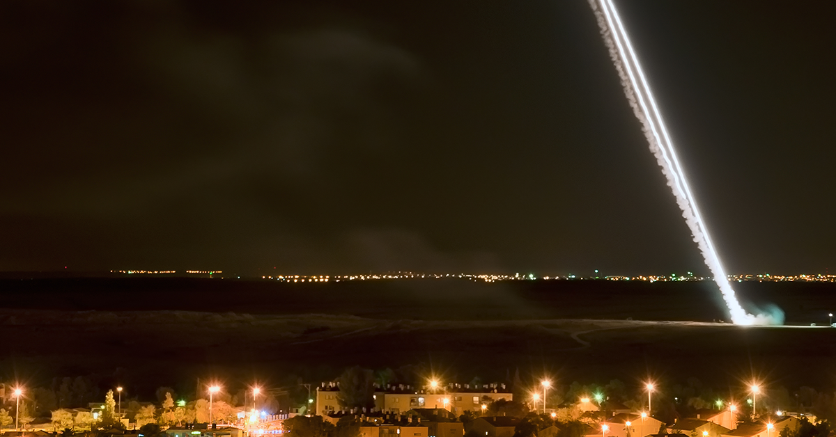 Iron Dome Rocket Launch