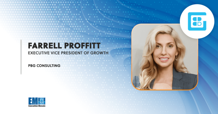 Farrell Proffitt Appointed Growth EVP at PBG Consulting