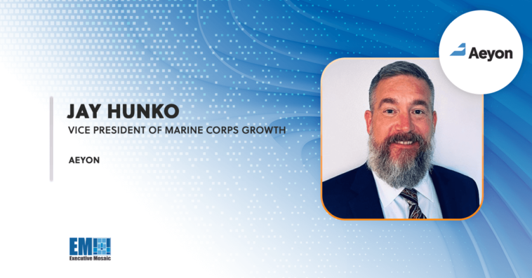 Aeyon Secures USMC Contract for Cybersecurity, IT Risk Analysis Support; Jay Hunko Quoted