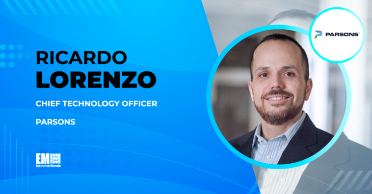 Parsons' Ricardo Lorenzo Discusses Operationalizing AI Systems for Department of Defense Missions