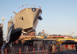 General Dynamics NASSCO Launches Navy's 4th John Lewis-Class Oiler
