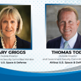 Mary Griggs, Thomas Todd Named to Airbus US Space & Defense Board; Robert Geckle Quoted