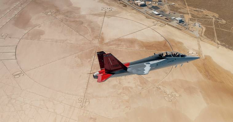 Boeing's T-7A Trainer Arrives at Edwards AFB for Flight Testing