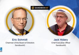 SandboxAQ Partners With NVIDIA to Provide AI & Simulation Tools for Science Initiatives; Eric Schmidt & Jack Hidary Quoted