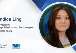 Candice Ling: Microsoft to Roll Out AI Capabilities to Back Critical Government Needs