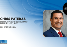 Chris Pateras Named Special Operations Command Account Executive at SOSi; Jim Edwards Quoted
