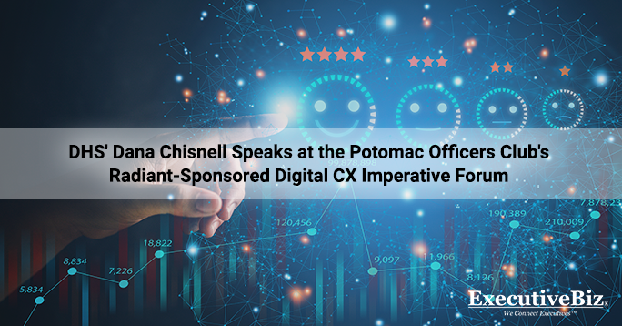 DHS' Dana Chisnell Speaks at the Potomac Officers Club's Radiant-Sponsored Digital CX Imperative Forum