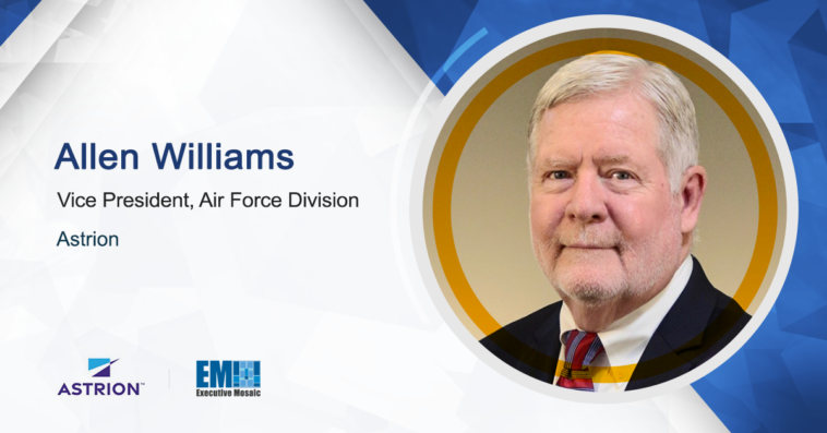 Allen Williams Named Air Force Division Vice President at Astrion