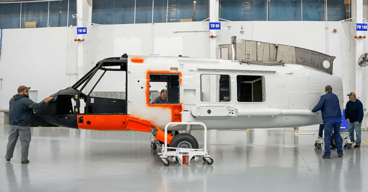 Sikorsky Delivers 1st MH-60T Jayhawk Helicopter Replacement Airframe to Coast Guard