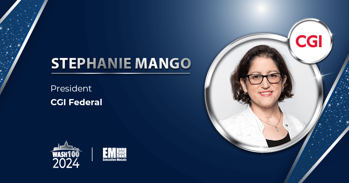 CGI Federal President Stephanie Mango Secures 3rd Wash100 Award for Driving Contract Wins & Tech Progress - Vimarsana News