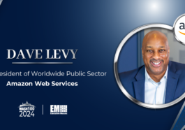 Dave Levy, AWS Worldwide Public Sector VP, Lands 2024 Wash100 Award for Driving Cloud Adoption, Emerging Tech Capabilities