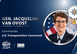 TRANSCOM Commander Gen. Jacqueline Van Ovost Honored With 1st Wash100 Award for Tackling Logistics Challenges & Cultivating Partnerships
