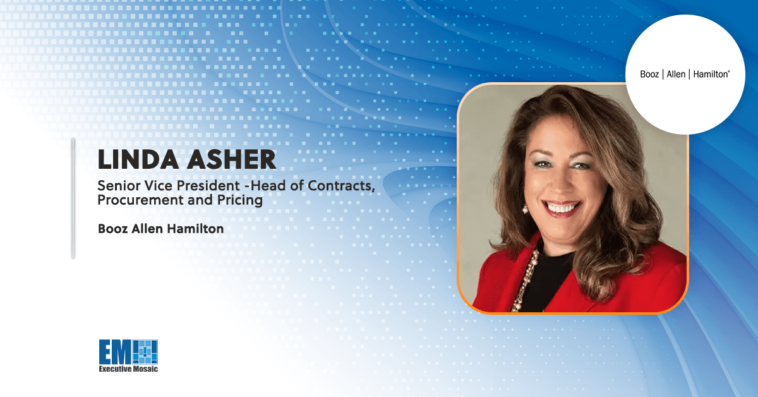 Booz Allen’s Contracts Lead Linda Asher Details How the Company Is Operating Ahead of the AI Curve