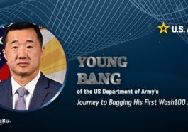 Young Bang of the US Department of Army's Journey to Bagging His First Wash100 Award