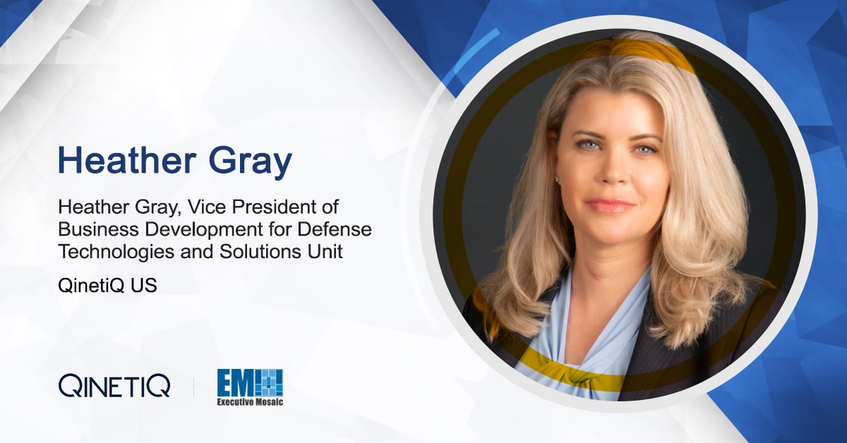 Heather Gray Takes on VP of Business Development Role at QinetiQ US -  ExecutiveBiz