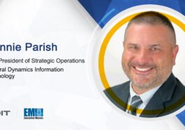 Donnie Parish Joins General Dynamics Information Technology as Vice President of Strategic Operations