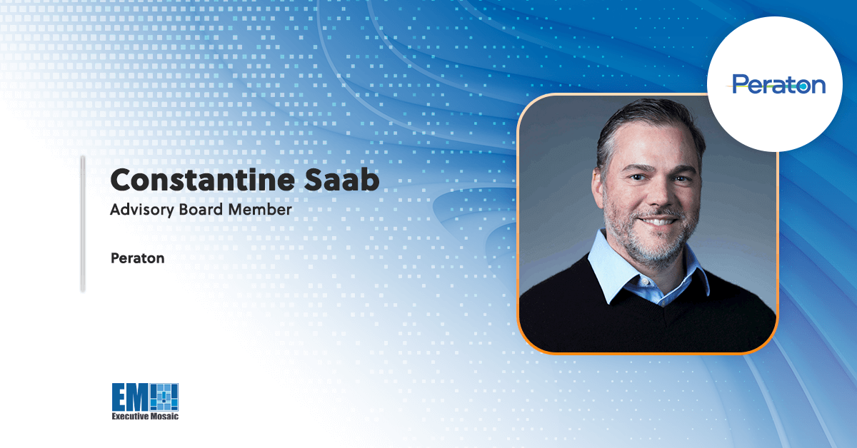 Valor Equity CTO Constantine Saab Appointed to Peraton Advisory Board