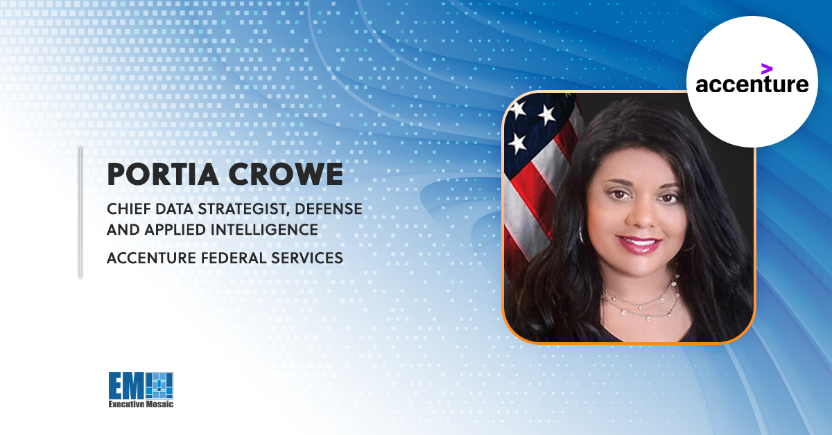Accenture Federal Services’ Portia Crowe on AI-Based Network Management